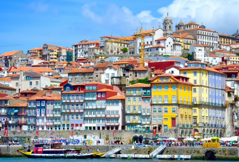 A panoramic view of historic Porto